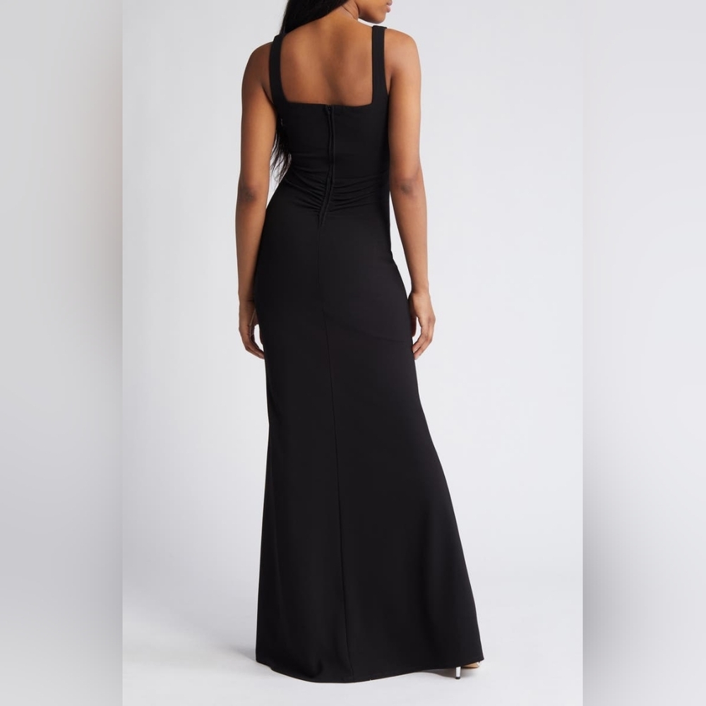 Corset Sleeveless Ruched Gown - Picture 2 of 6